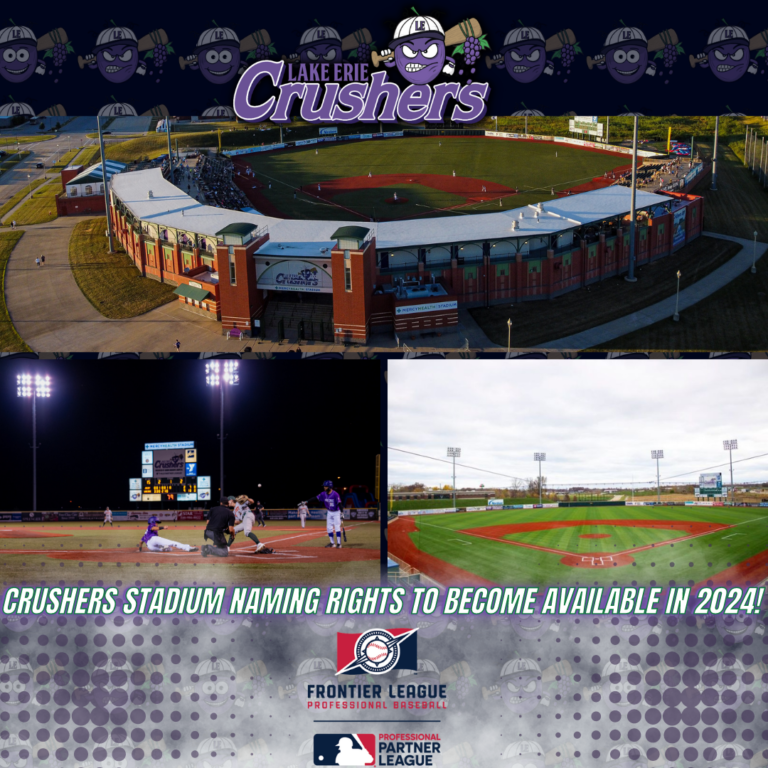 Crushers Stadium Naming Rights to Available in 2024 Lake Erie
